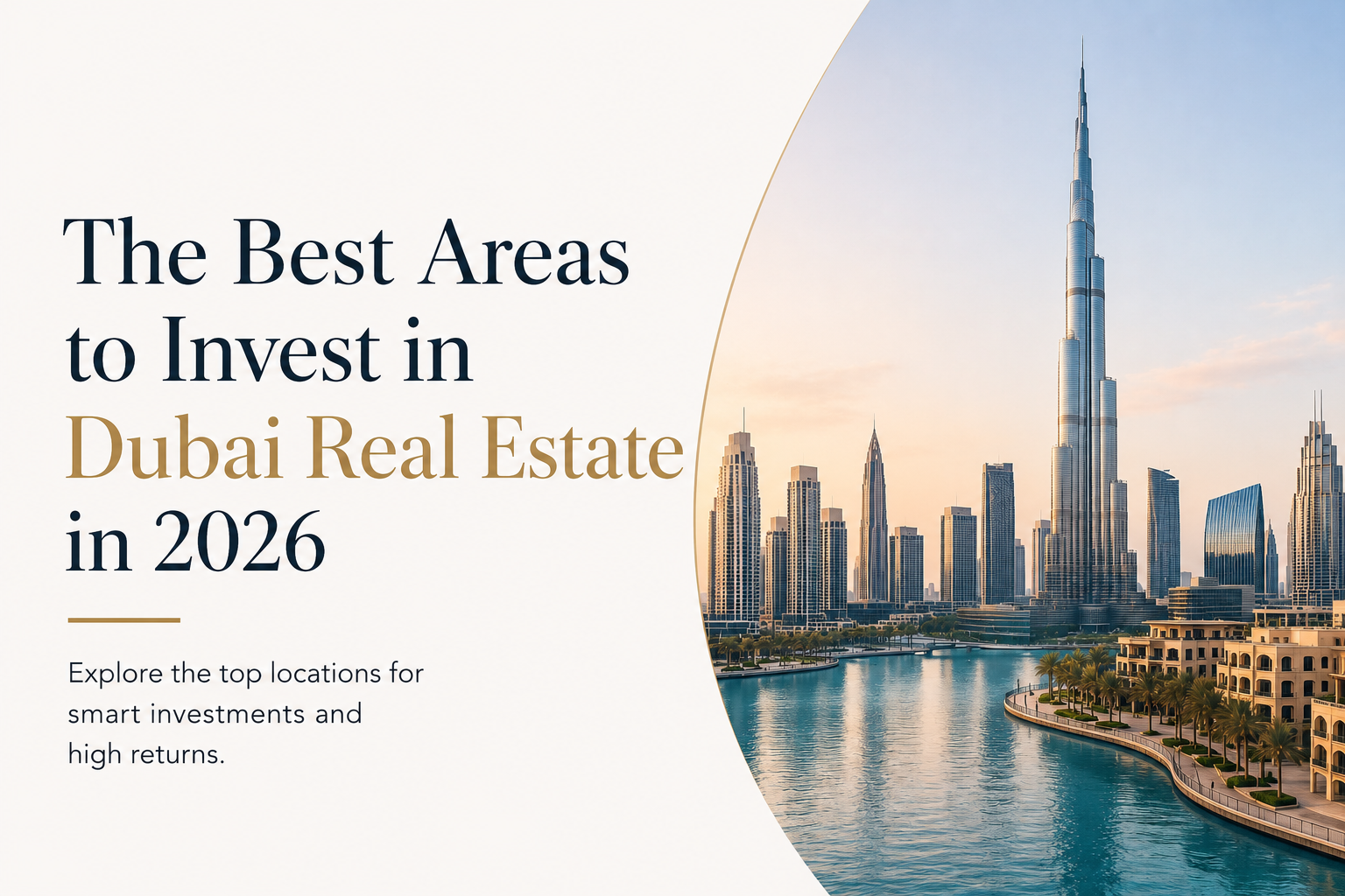 The Best Areas to Invest in Dubai Real Estate in 2026